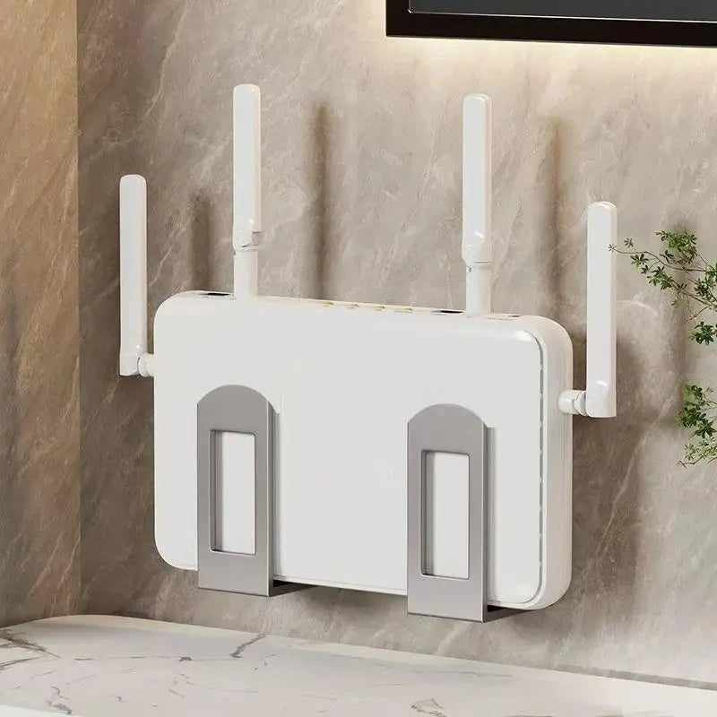 No-Drill Wall Mount Storage Rack – Router & Kitchen Organizer Wall Storage Rack Babs