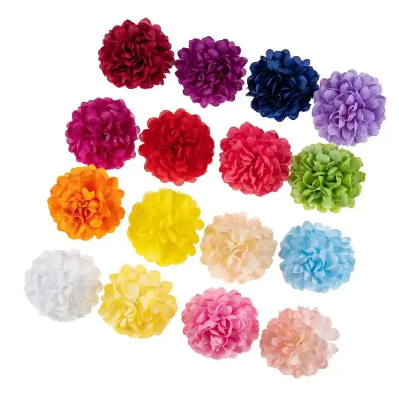 40/80pcs Artificial Hydrangea Flowers – Wedding & Home Décor Artificial Flower Heads Babs