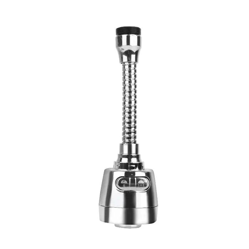 360° Rotating Kitchen Faucet Aerator – 2/3 Mode Water Saver Faucet Aerator Adapter Babs Silver