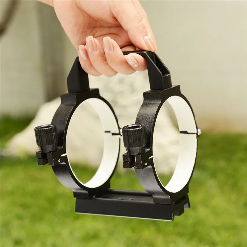 Metal Hoop Ring Tube Clamp for 80/90MM Astronomical Telescopes Telescope Tube Clamp Babs
