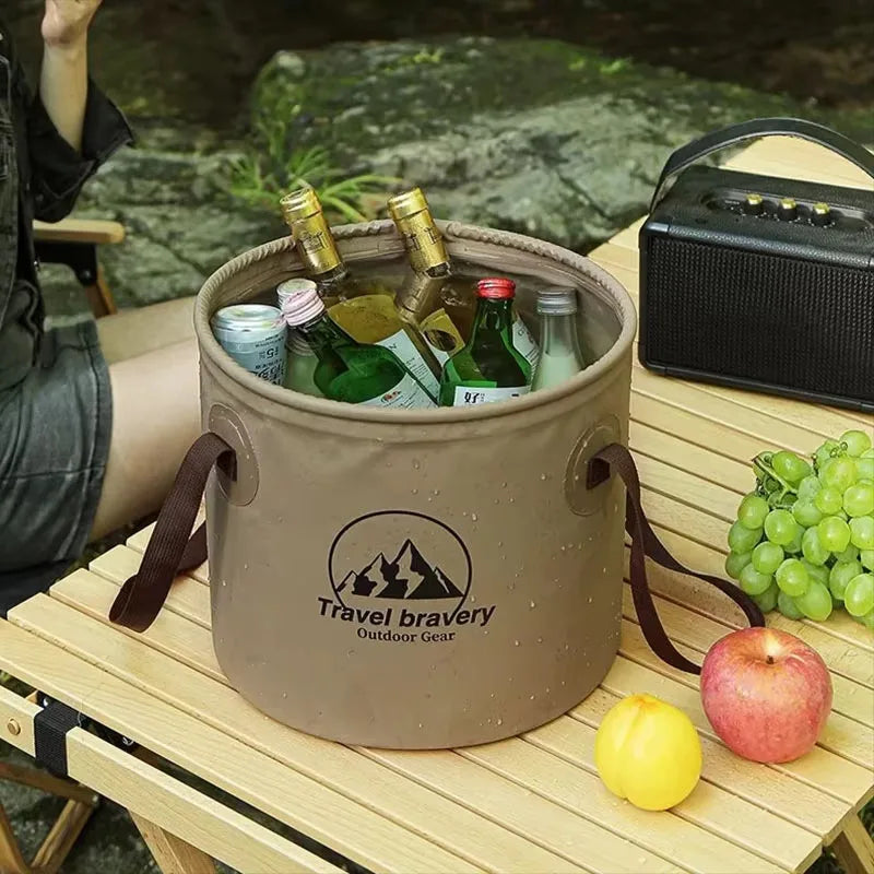 Collapsible Water Bucket 5/10/20L – Foldable Camping Bucket Collapsible Camping Bucket Babs