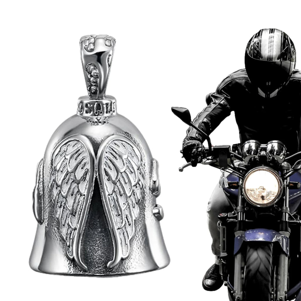 Angel Guardian Riding Bell – Biker Gift for Motorcycle & Bike Motorcycle Riding Bell Babs