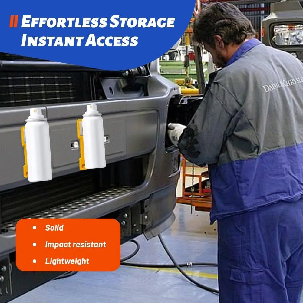 3D Magnetic Aerosol Can Holder – Tool-Free Spray Can Rack Magnetic Can Rack Babs