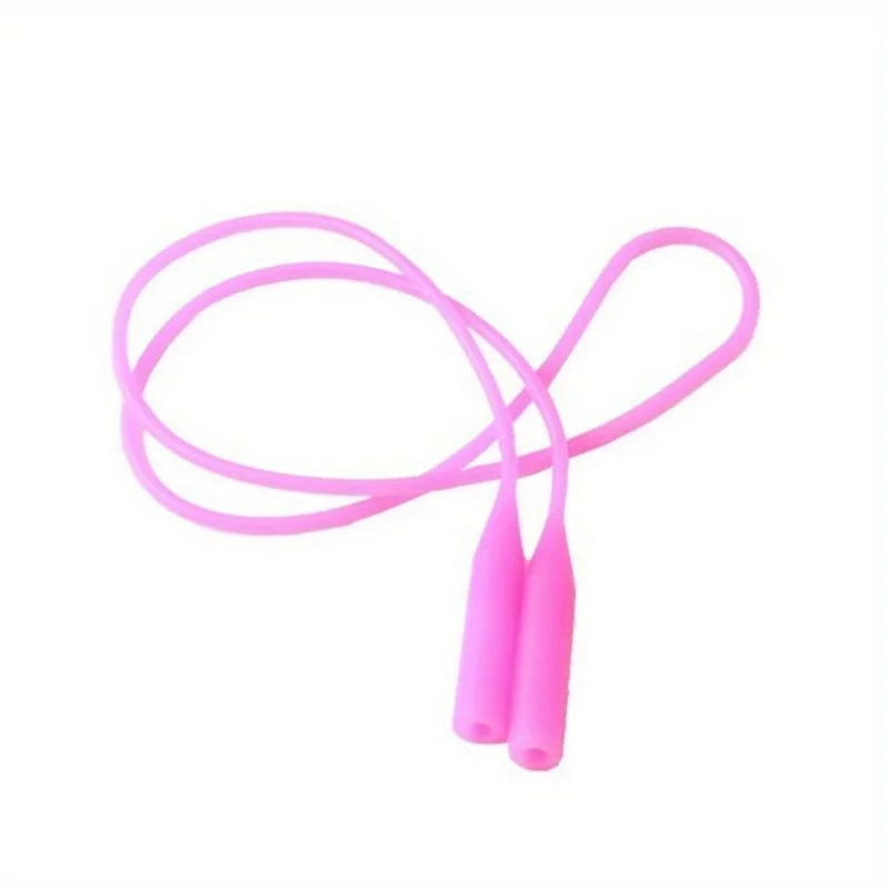 5-Pack Silicone Eyeglasses Straps – Anti-Slip Sports Cord Holder Eyeglasses Strap Babs rosered
