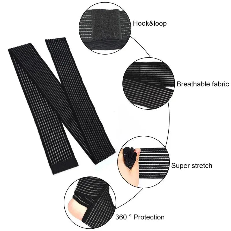 Elastic Compression Wrap – Knee Elbow Wrist Ankle Support Compression Wrap Bandage Babs