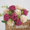Silk Carnation Artificial Flowers – Wedding & Home Décor Artificial Silk Flowers Babs rose red 1 PC