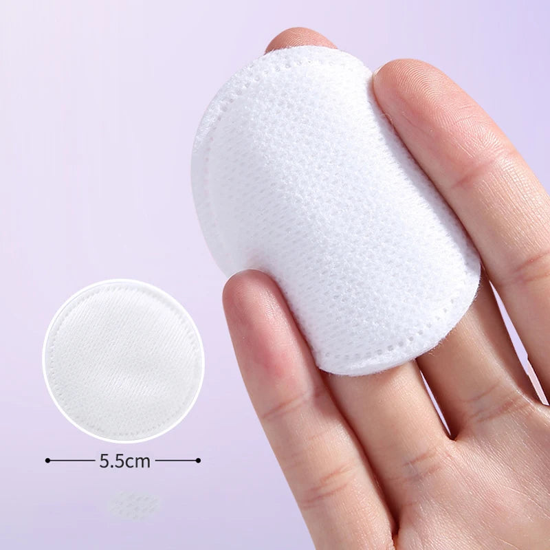 Double-Sided Round Cotton Pads for Makeup Removal – 100/400pcs Facial Cotton Pads Babs