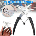2-in-1 Circlip Pliers – Internal & External Retaining Ring Tool Circlip Pliers Babs 1pc