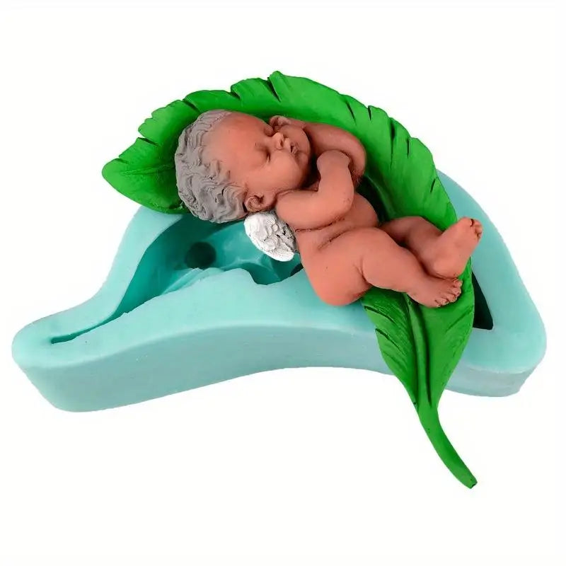 3D Angel Wings Silicone Mold for Fondant, Chocolate & Clay Silicone Baking Mold Babs 1pc