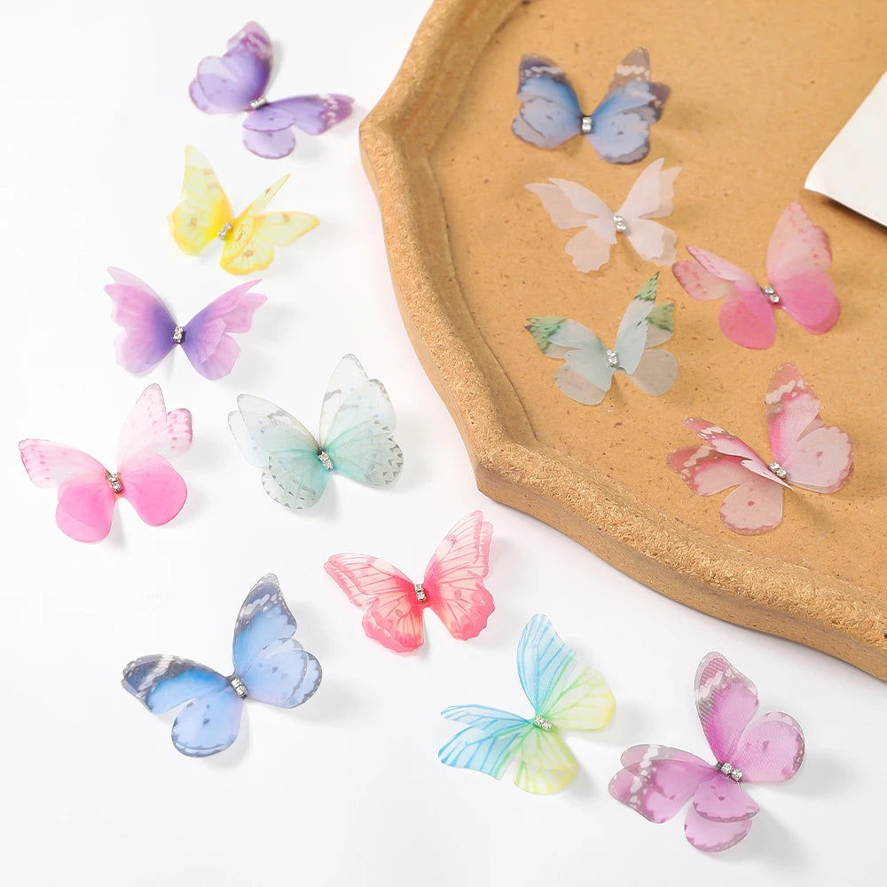 Artificial Butterfly Decorations 30/50 Pcs – DIY Wedding & Craft Artificial Craft Butterflies Babs