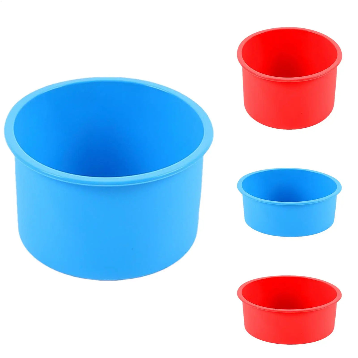 Round Silicone Cake Mold – 4 & 6 Inch Mousse Baking Pan Silicone Cake Mold Babs