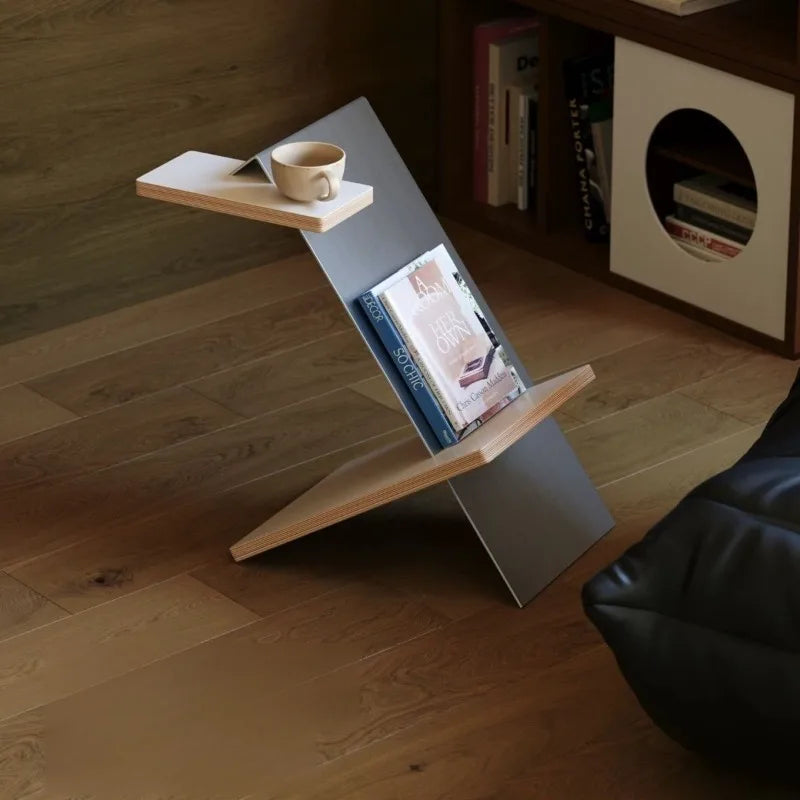 Nordic Modern Stainless Steel Side Table | Luxury Minimalist Stainless Steel Side Table Babs