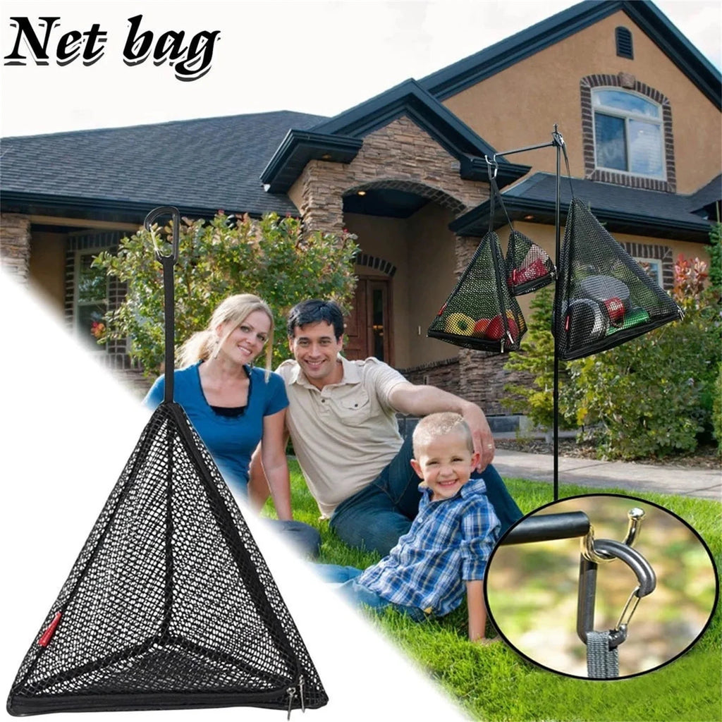 Camping Hanging Mesh Drying Net – Foldable Outdoor Organizer Camping Drying Net Babs