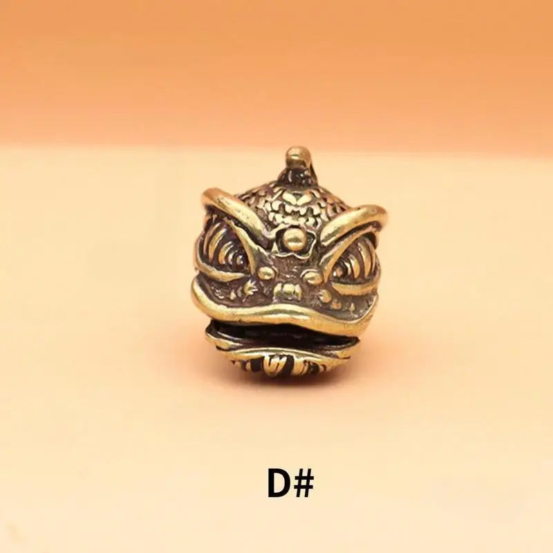 Mini Antique Brass Bell | Chinese Buddha Fengshui Home Decor Decorative Bell Babs D