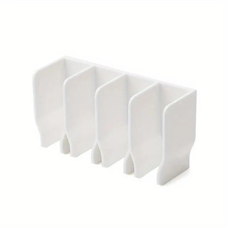 Wall Mounted Bathroom Storage Rack & Drain Holder – 2 Pack Bathroom Storage Rack Babs White-2Pcs
