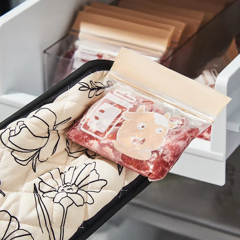 Heat-Resistant Oven Gloves – Thickened Kitchen Baking Mitts Oven Mitts Babs