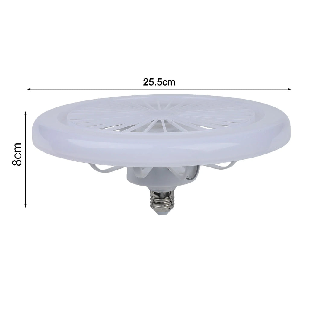 LEENKEA E27 2-in-1 LED Fan Bulb with Remote Control LED Fan Bulb Babs
