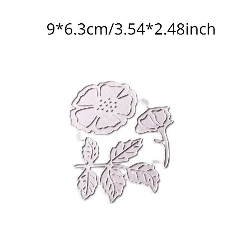Flower Metal Cutting Die – DIY Scrapbooking & Card Embossing Craft Cutting Die Babs