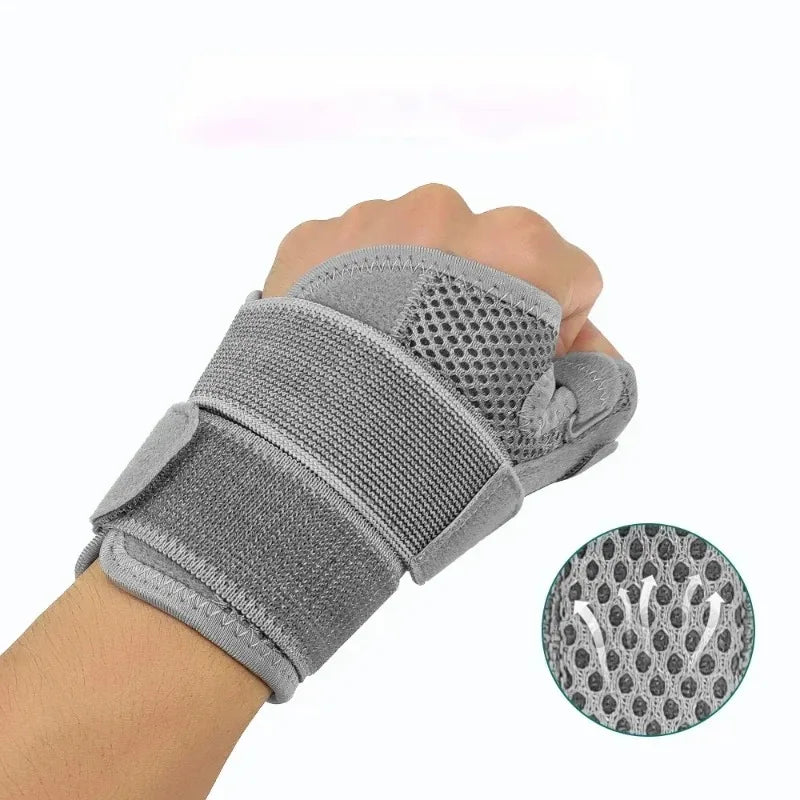 Breathable Wrist Brace with Thumb Support – Adjustable Splint Wrist Brace Support Babs