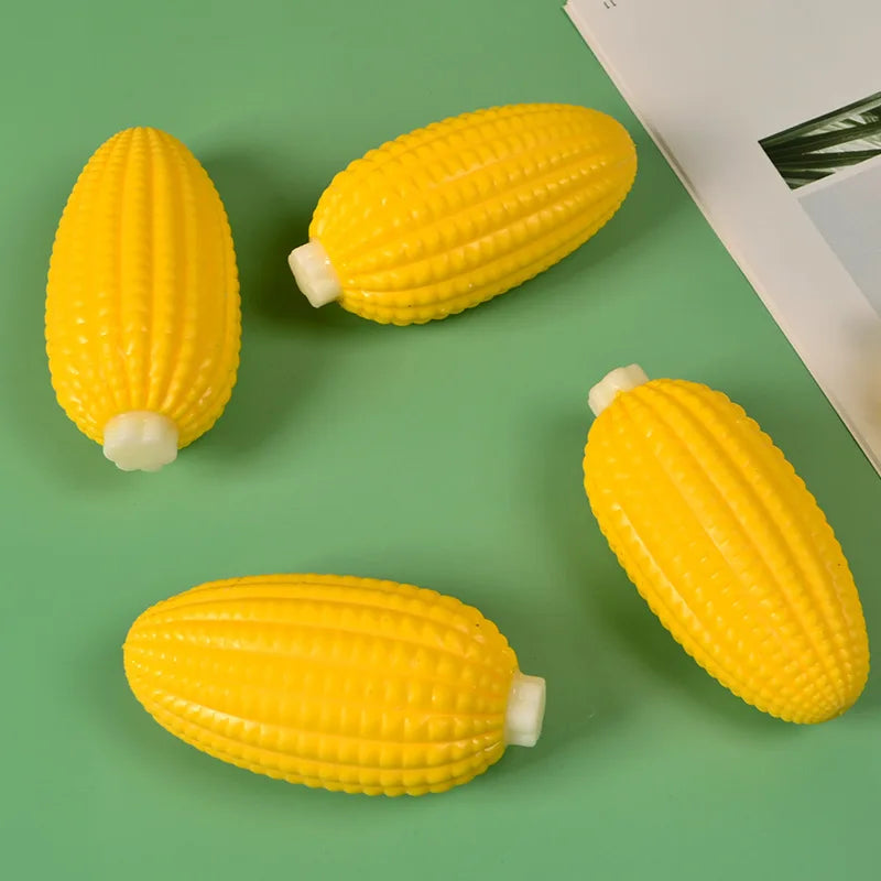 Realistic Corn TPR Squeeze Sensory Fidget Toy – Stretch & Squish Sensory Fidget Toy Babs