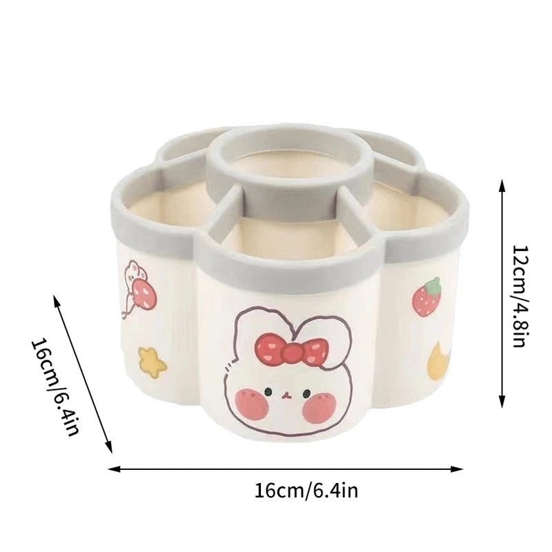 360° Rotating Pen Holder | Large Capacity Desktop Organizer Rotating Pen Holder Babs one size