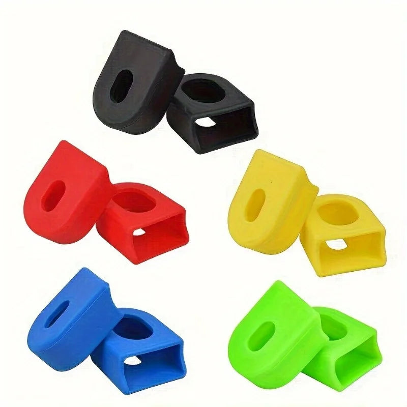 Silicone Bike Crank Protector Covers – 5 Pairs MTB & Road Bike Crank Protector Babs 5 Pairs