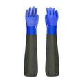 Long Rubber Work Gloves with Arm Guards – Waterproof Fishery Rubber Work Gloves Babs 1C