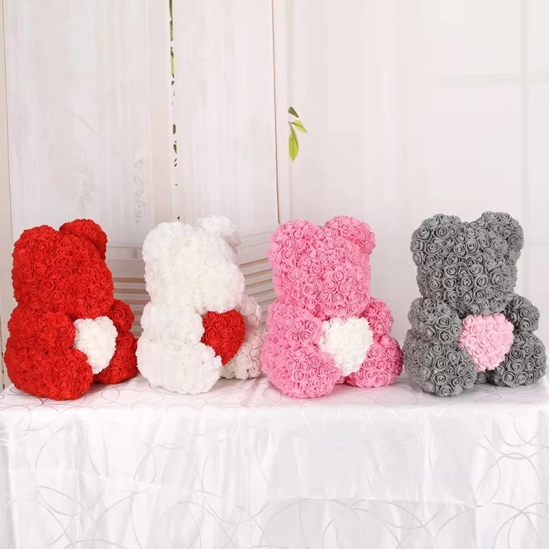 PE Foam Artificial Rose Flower Heads 100/200pcs – DIY Decor Artificial Flower Heads Babs