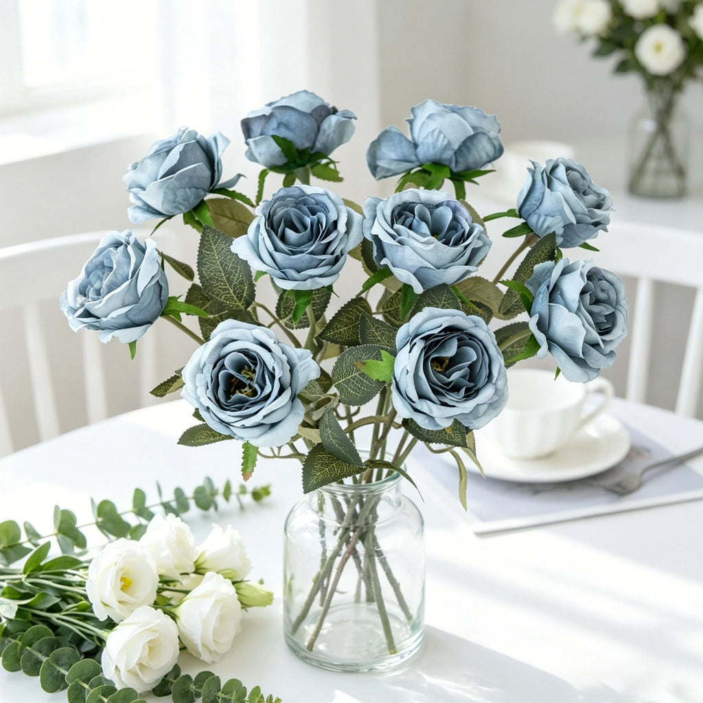 Artificial Silk Rose Bouquet – Wedding & Home Décor Artificial Silk Roses Babs