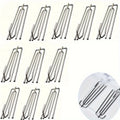 10pcs Curtain Pinch Pleat Hooks – Easy Clip-On Drapery Curtain Pleat Hooks Babs 10pcs