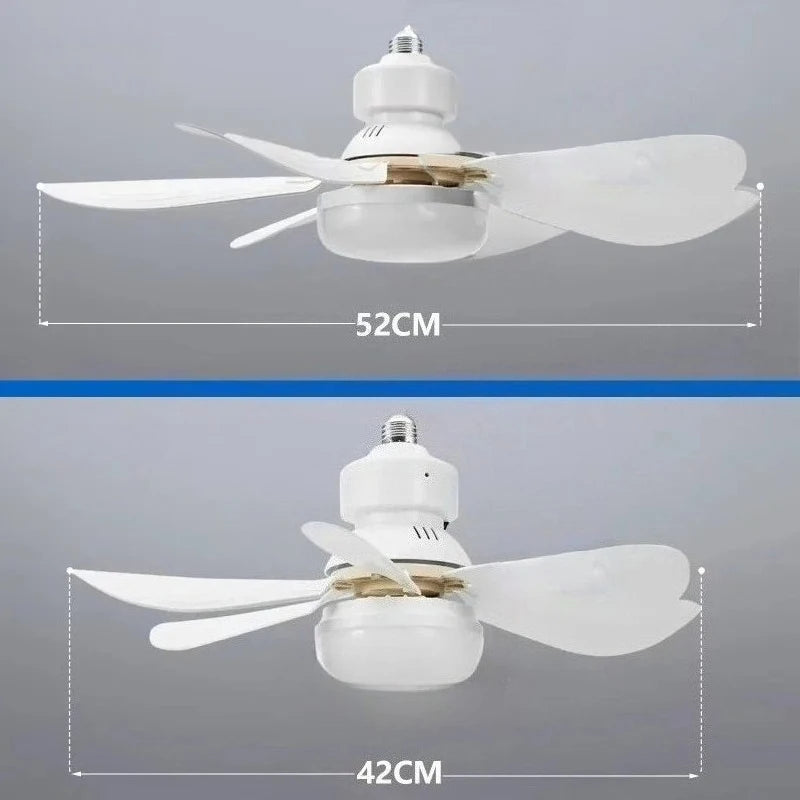 30W Dimmable LED Ceiling Fan Light E27 with Remote Control LED Ceiling Fan Light Babs