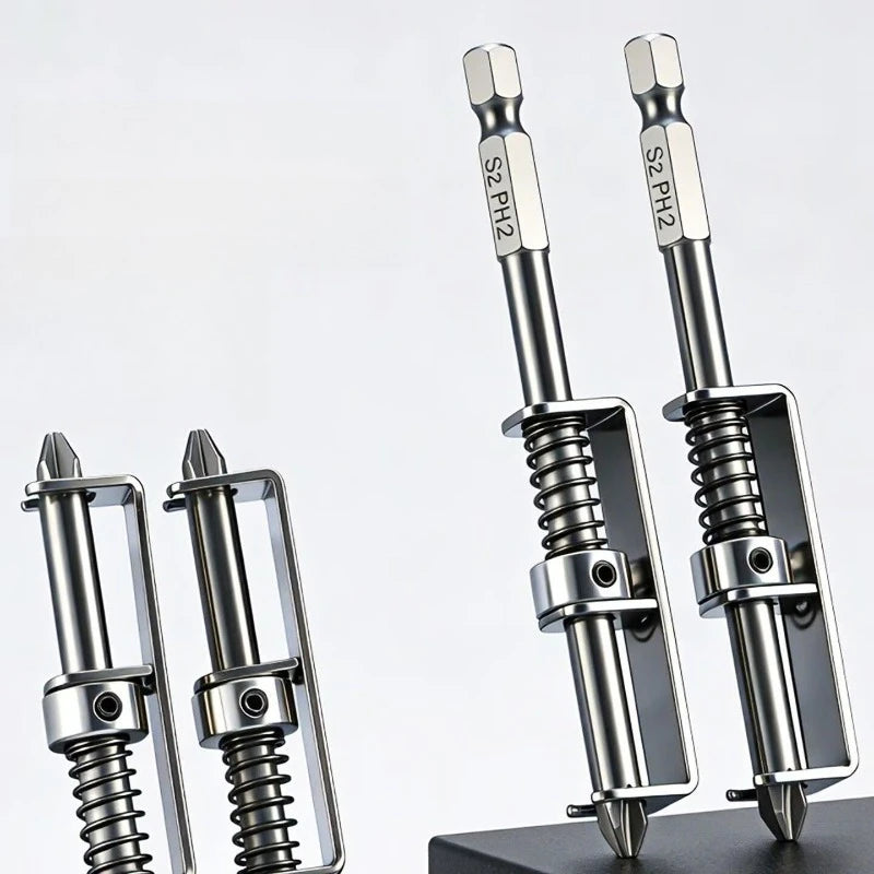 Phillips Spring Screwdriver Bit – S2 Magnetic, HRC 58–62 Screwdriver Bit Babs