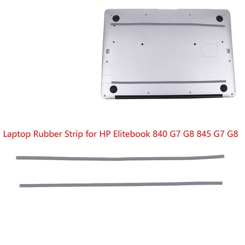 Rubber Feet Strips for HP EliteBook 840 845 G7 G8 – 1-2 Pcs Laptop Replacement Part Babs