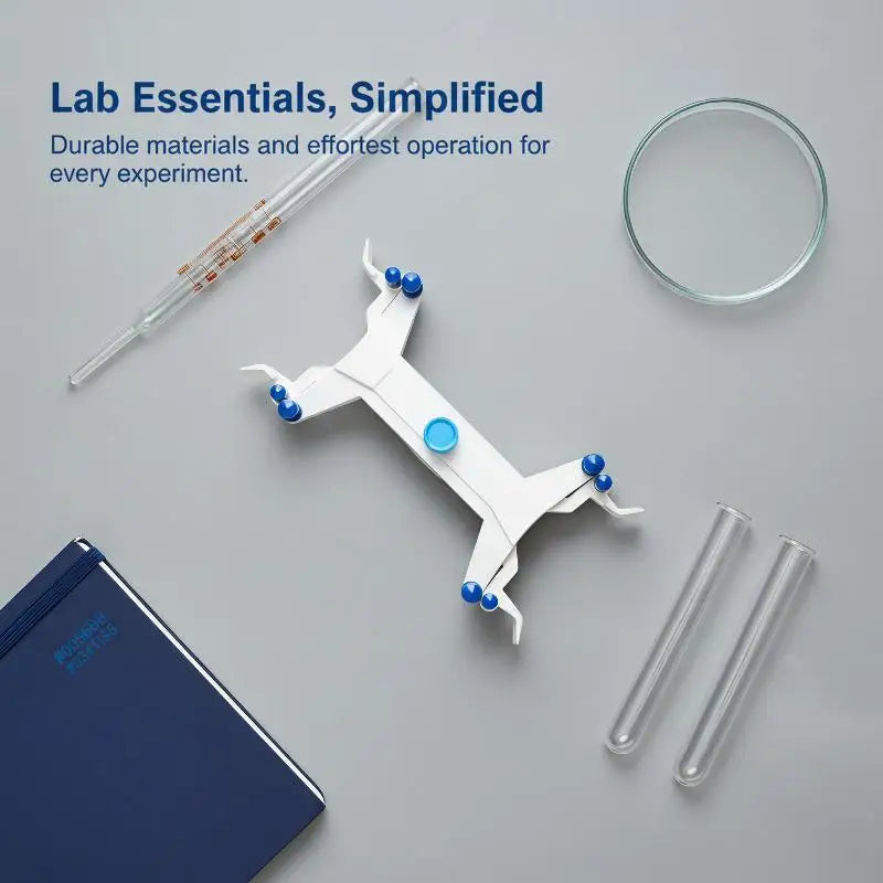Double Burette Clamp – Plastic 4-Jaw Lab Clamp for Titration Lab Burette Clamp Babs