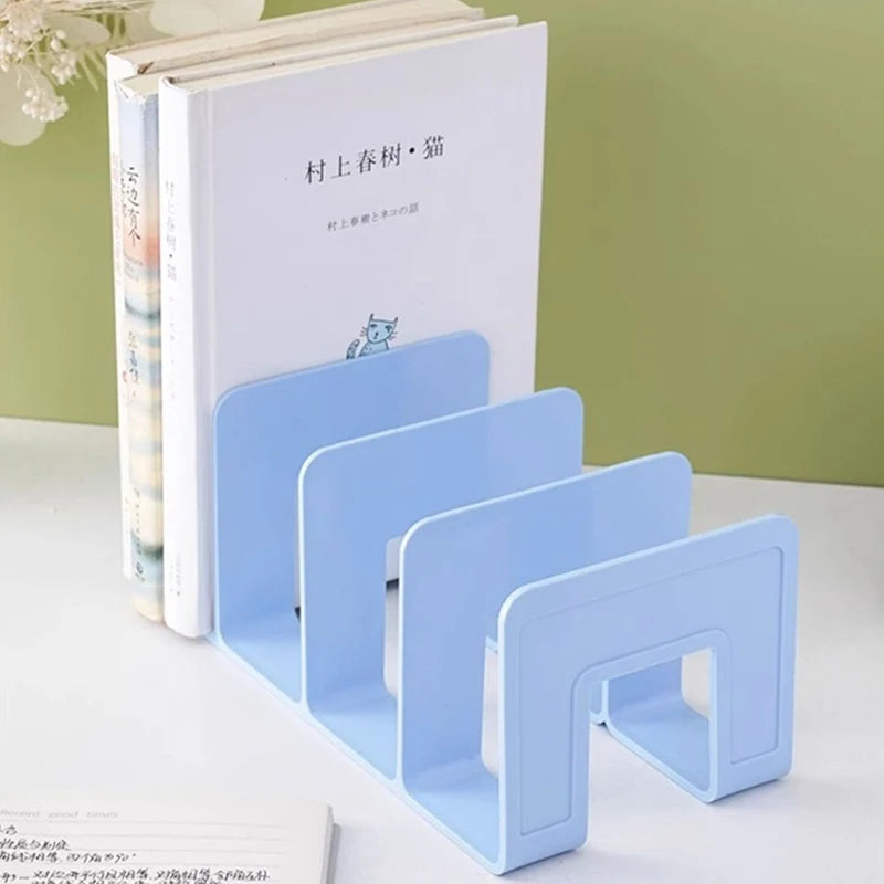 Desk Organizer Shelf for Books, Files & Magazines | 4-Section Desk Organizer Shelf Babs