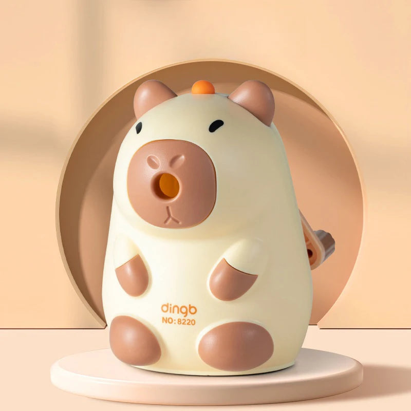 Capybara Kawaii Pencil Sharpener – Cute Kawaii Stationery Pencil Sharpener Babs C1