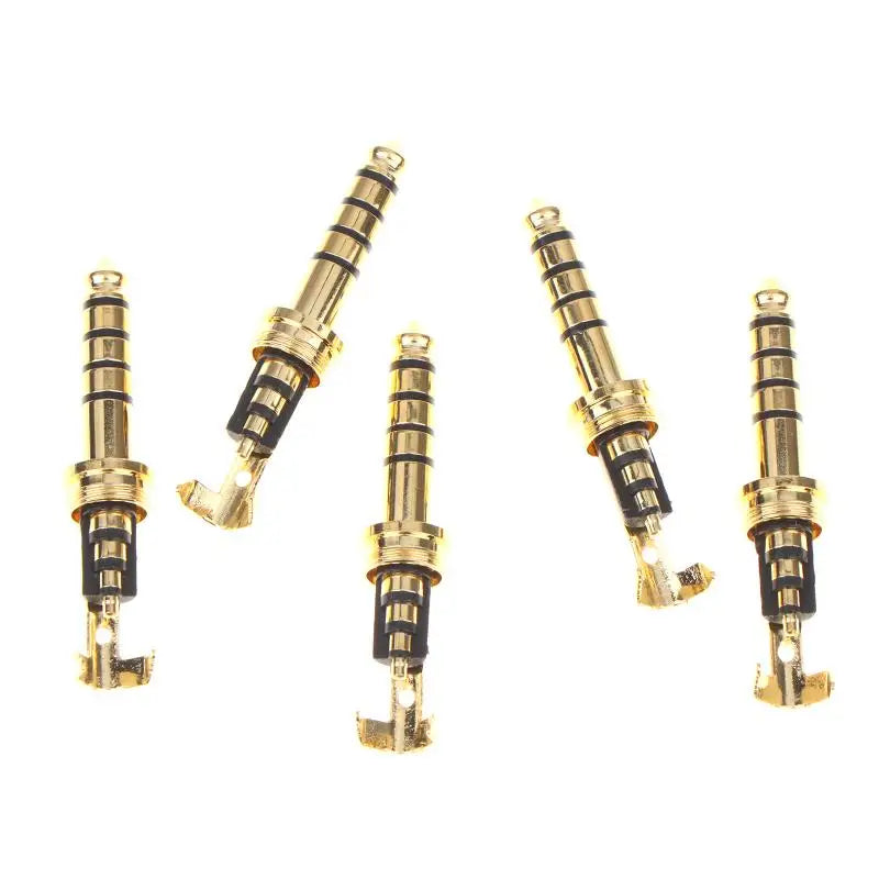 4.4mm Gold Plated Balanced Plug 5-Pole Pentaconn Connector Audio Plug Connector Babs