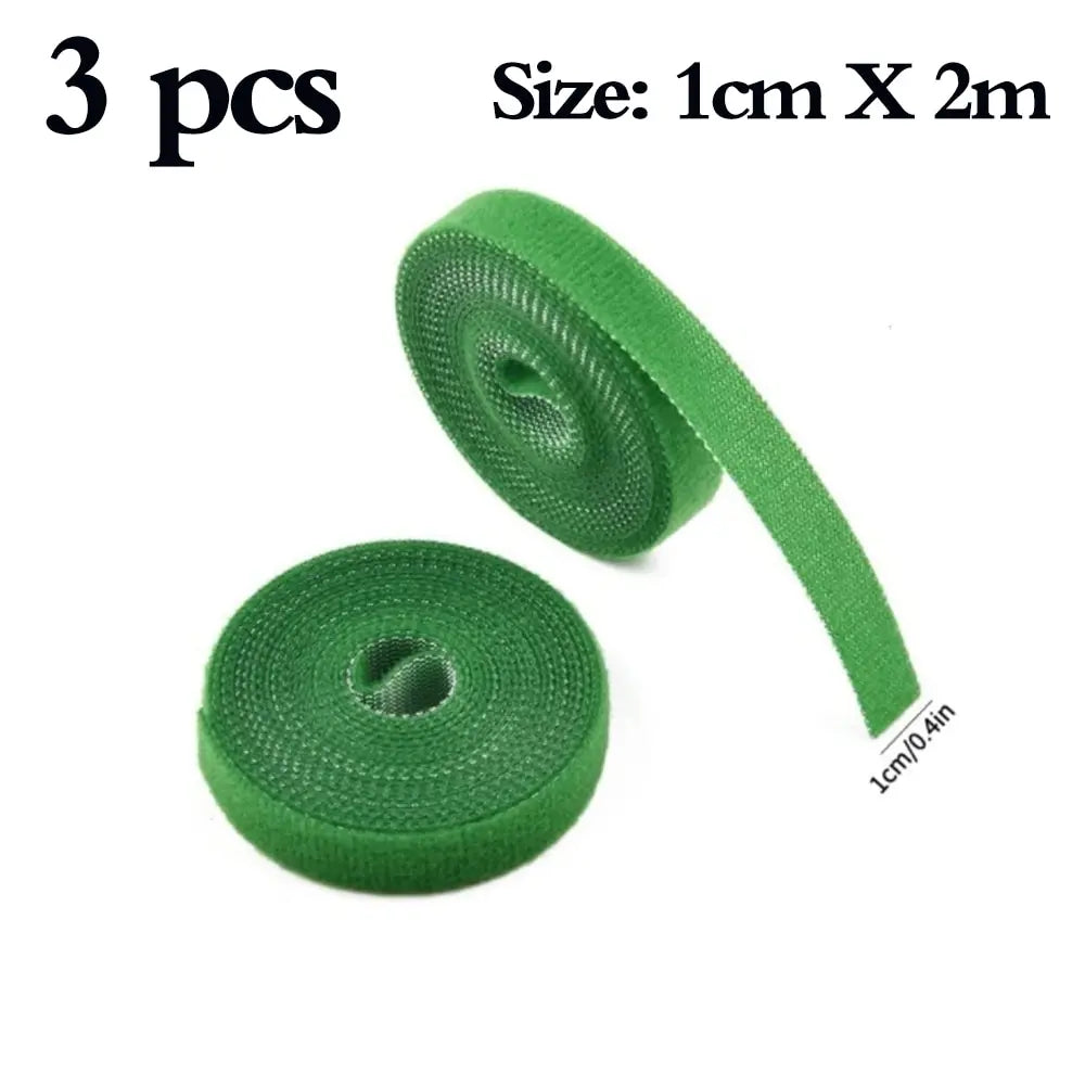 Coir Totem Pole Plant Support – 30/40/50cm Coconut Fiber Plant Support Stake Babs 3pcs Nylon Bandage