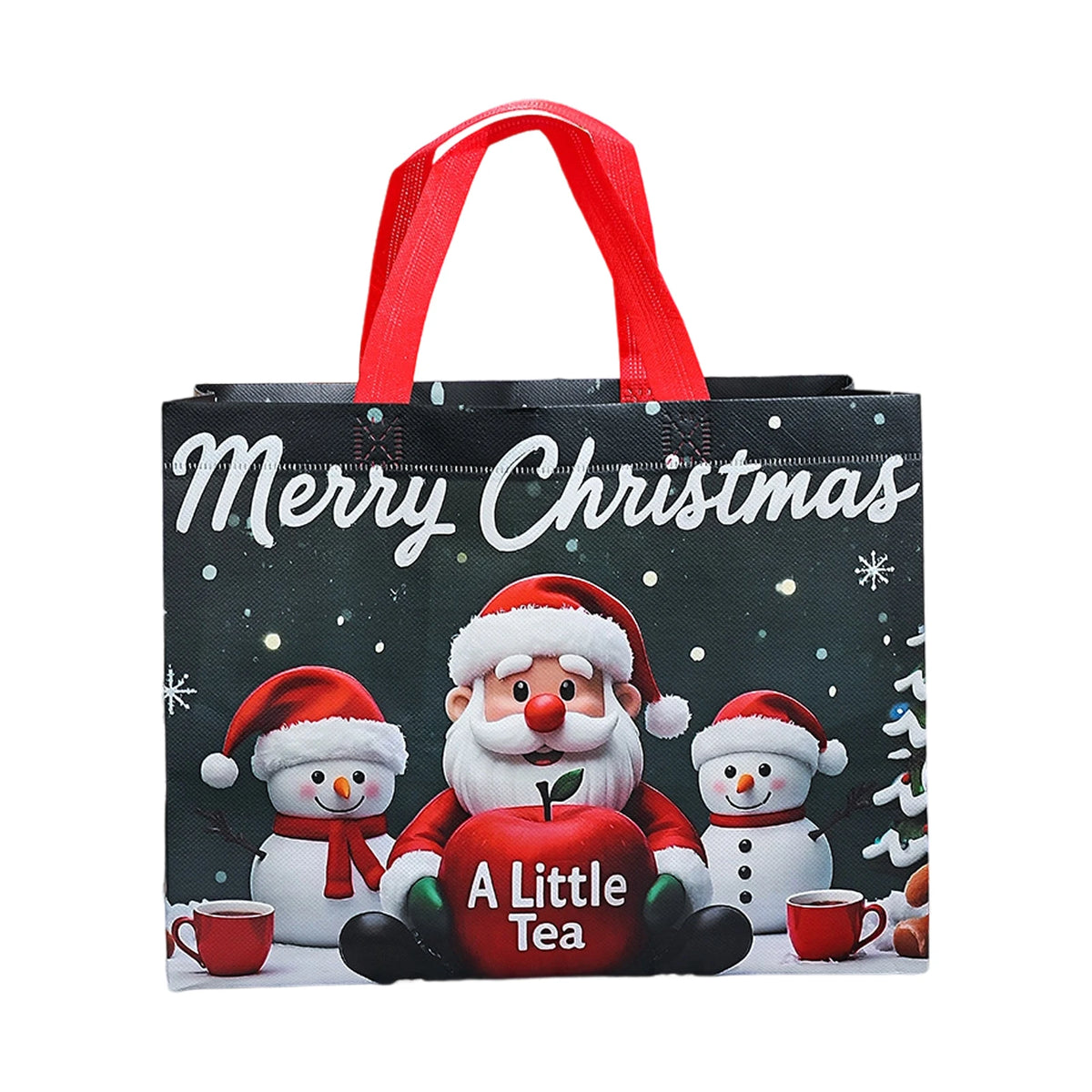 Reusable Non-Woven Christmas Gift Bags with Handles Christmas Gift Bags Babs One Size One Size D