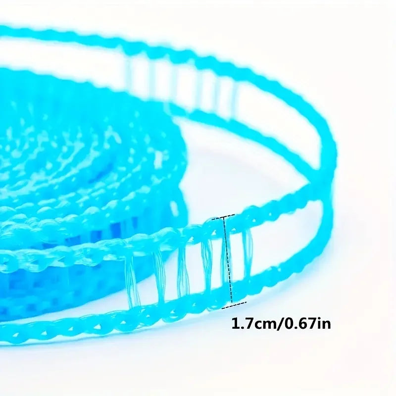 Portable Nylon Travel Clothesline – Anti-Slip & Windproof, 3m Travel Clothesline Babs