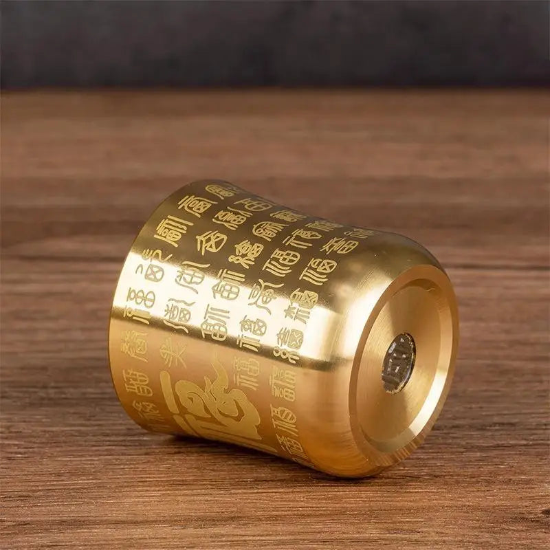 Brass Fortune Bowl – Decorative Hundred Blessings Cup | Home & Office Decorative Brass Bowl Babs