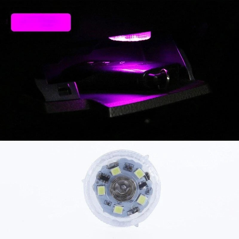 Car Mini LED Touch Light – Wireless Ambient Interior Lamp Car Interior Light Babs Pink
