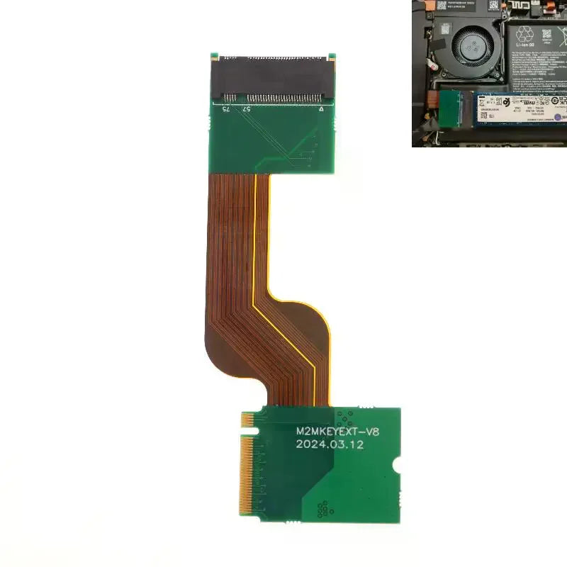 Steam Deck OLED SSD Upgrade Kit – PCIe 4.0 M.2 2230 to 2280 SSD Adapter Kit Babs