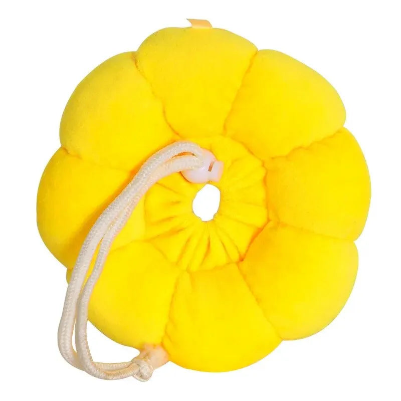 Adjustable Cat Recovery Collar – Cute Sunflower Neck Cone Pet Recovery Collar Babs YELLOW S