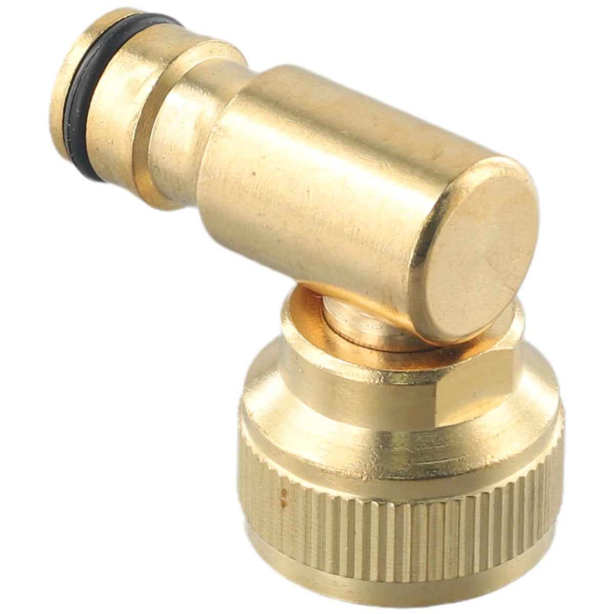 Brass Swivel Elbow Quick Connector 3/4" BSP Female Garden Hose Tap Garden Hose Connector Babs Default Title