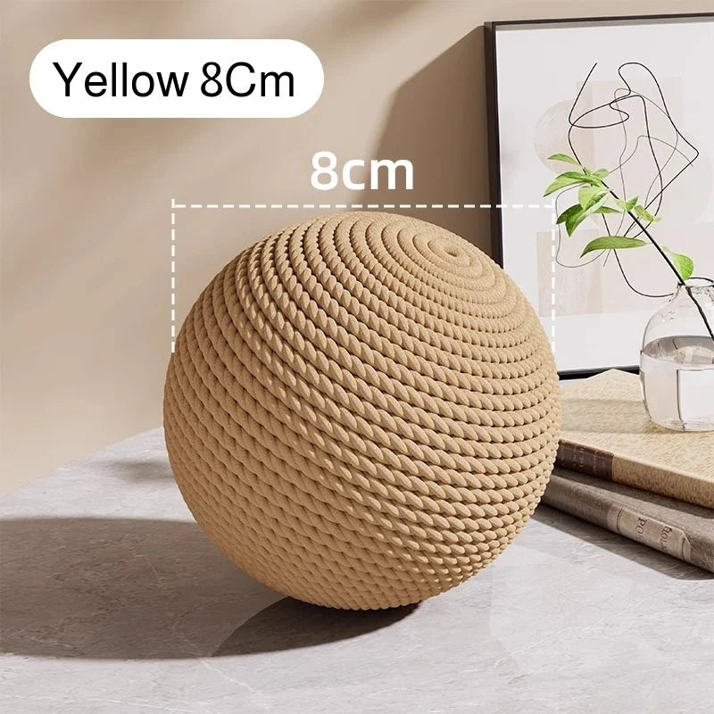 Sisal Cat Scratching Ball Toy – Interactive Sound Ball for Cats Cat Scratching Toy Babs