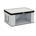 Extra Large Foldable Storage Bag – Clear Window & Zipper Lid Foldable Storage Bag Babs 1Pc
