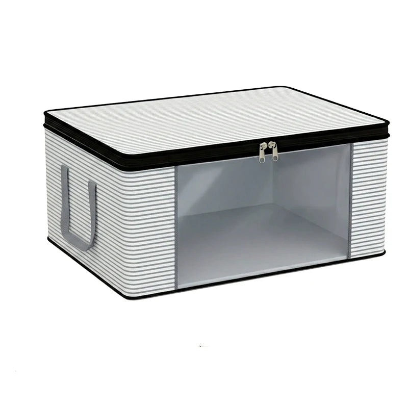 Extra Large Foldable Storage Bag – Clear Window & Zipper Lid Foldable Storage Bag Babs 1Pc