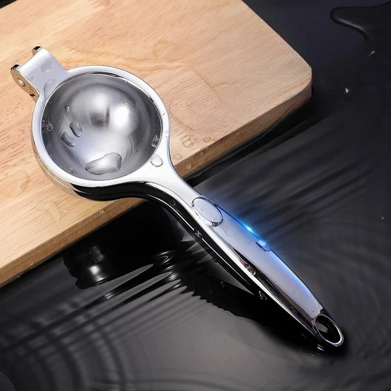 Manual Lemon Juicer Clip – Stainless Steel High-Yield Press Citrus Juicer Press Babs