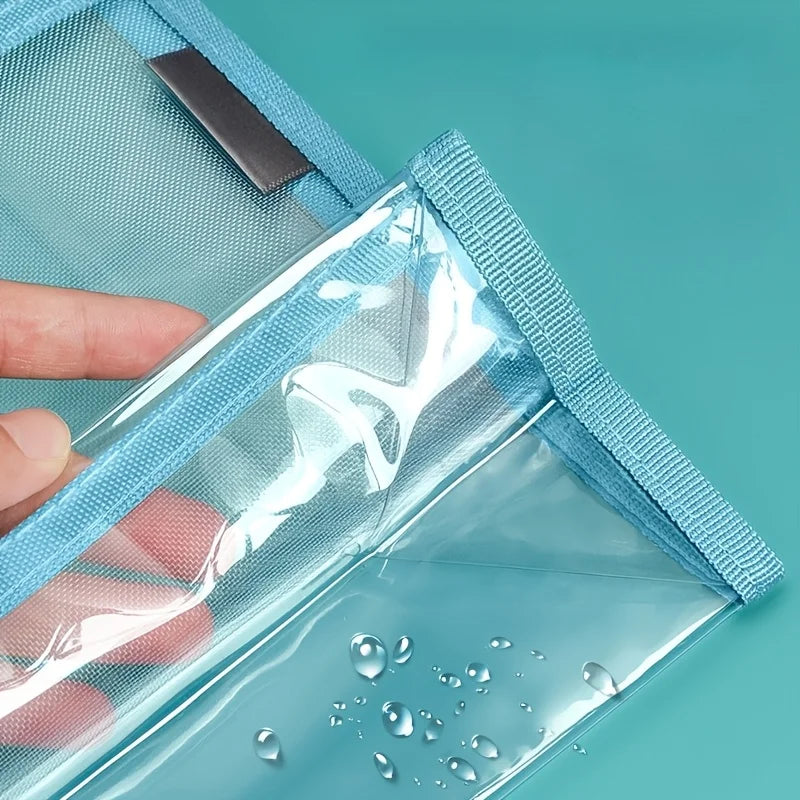 Transparent A4 File Bag – Waterproof Zipper Document Organizer Document Organizer Bag Babs